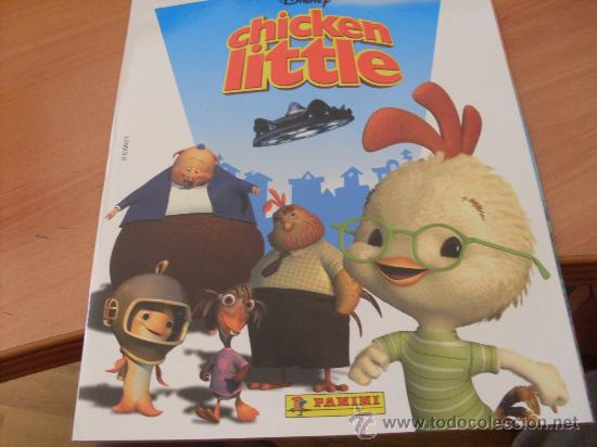 Collectable Incomplete Albums: CHICKEN LITTLE . VACIO PANINI ( ALBUM PLANCHA ) (COB85)