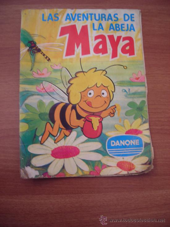 Coleccionismo &aacute;lbumes: LAS AVENTURAS DE LA ABEJA MAYA , DANONE - Foto 1