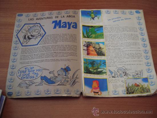 Coleccionismo &aacute;lbumes: LAS AVENTURAS DE LA ABEJA MAYA , DANONE - Foto 2