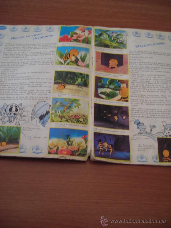 Coleccionismo &aacute;lbumes: LAS AVENTURAS DE LA ABEJA MAYA , DANONE - Foto 3