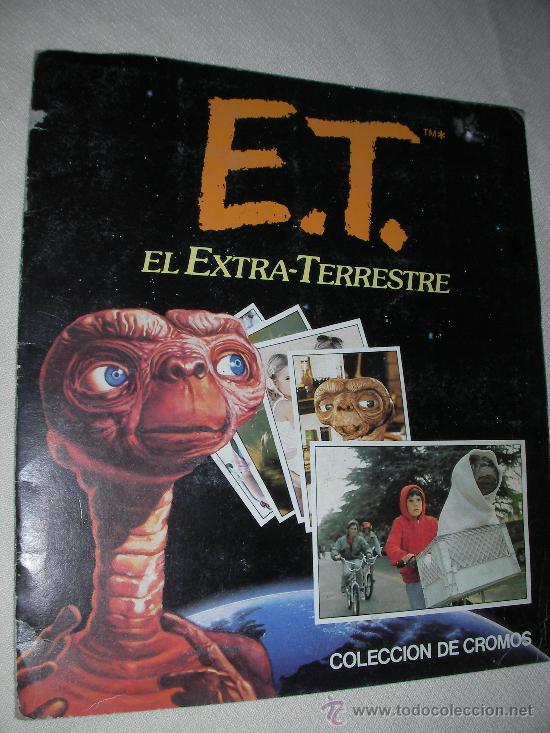Coleccionismo &aacute;lbumes: E.T. EL EXTRATERRESTRE COLECCION DE CROMOS - Foto 1