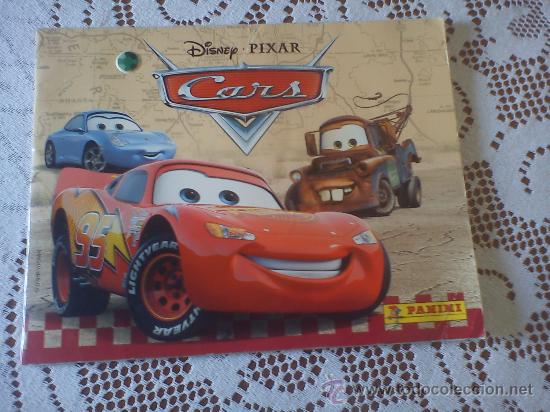Colecionismo Cadernetas: album cars de panini incompleto con 55 cromos pegados -(mas 5&euro; gastos envio)