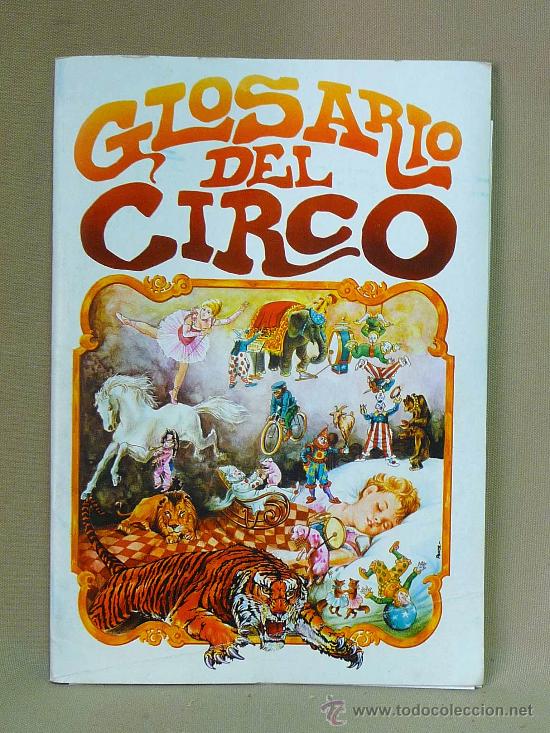 Collectable Incomplete Albums: ALBUM, GLOSARIO DEL CIRCO, EDICIONES NOVA