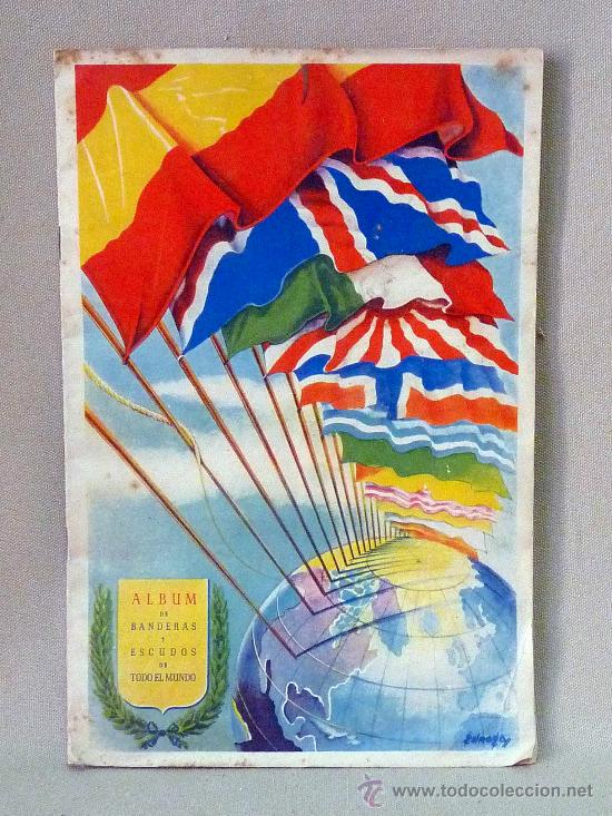 Collectable Incomplete Albums: ALBUM, BANDERAS Y ESCUDOS DE TODO EL MUNDO, FHER