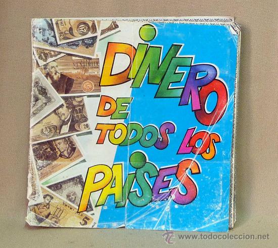 Collectable Incomplete Albums: ALBUM, DINERO DE TODOS LOS PAISES, INCOMPLETO, FALTAN 20 CROMOS