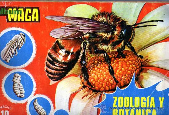 Collectable Incomplete Albums: ALBUM Maga. Zoologia y bot&aacute;nica. Incompleto. Ver relaci&oacute;n de cromos que faltan.