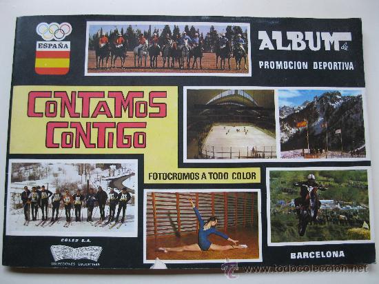 Collectable Incomplete Albums: &Aacute;LBUM &rdquo;CONTAMOS CONTIGO&rdquo; - COLED - A&Ntilde;O 1968.