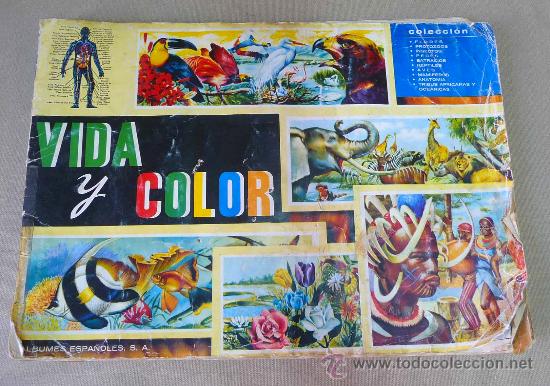 Collectionnisme Albums: ALBUM, VIDA Y COLOR, ED. ALBUMES ESPA&Ntilde;OLES S.A. 1965