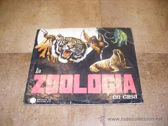 Collectable Incomplete Albums: ALBUM CROMOS -LA ZOOLOGIA EN CASA - VER DESCRIPCI&Oacute;N A FALTA 32 CROMOS INTERIOR BIEN