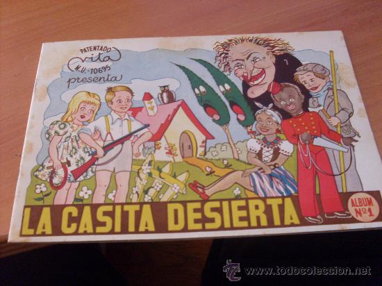 Coleccionismo &Aacute;lbumes: LA CASITA DESIERTA ALBUM N&ordm; 1 VACIO ( COB35)