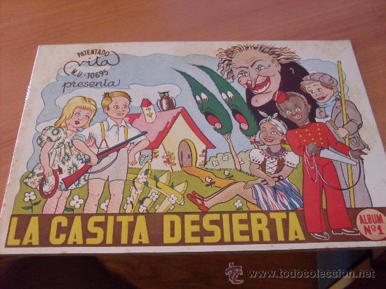 Coleccionismo &Aacute;lbumes: LA CASITA DESIERTA ALBUM N&ordm; 1 VACIO (COB35 )