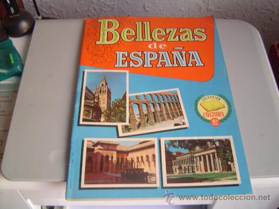 Collectionnisme Albums: Album cromos Bellezas de Espa&ntilde;a.Colecci&oacute;n Cultura 6&ordf; edici&oacute;n.Incompleto.