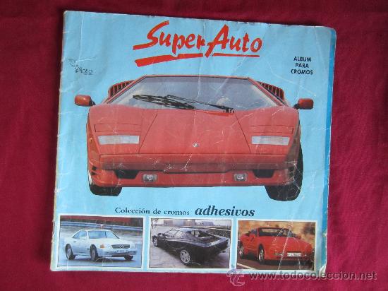 Coleccionismo &aacute;lbumes: SUPER AUTO - Foto 1