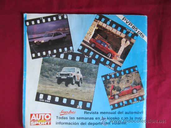 Coleccionismo &aacute;lbumes: SUPER AUTO - Foto 6