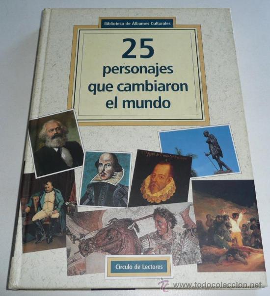 25 Personajes Que Cambiaron El Mundo. Bibliotec - Compra Venta En ...