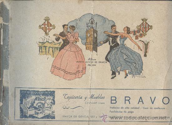 Collectable Incomplete Albums: Album Fiesta Mayor de Gracia (Barcelona) 1950