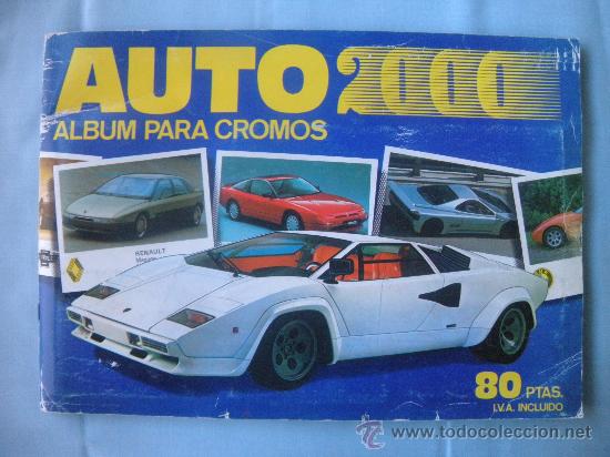ALBUM AUTO 2000 COCHES