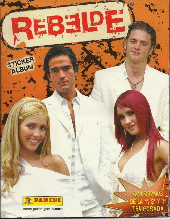 Coleccionismo &Aacute;lbumes: El &aacute;lbum de Rebelde - Editorial Panini con 64 cromos
