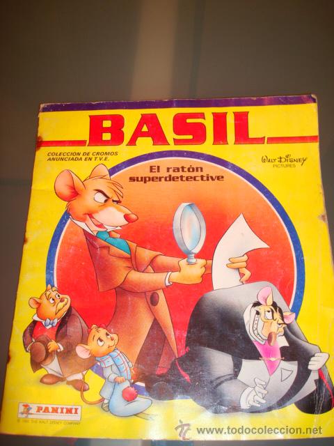Collezionismo Album: ALBUM CROMOS BASIL RATON SUPERDETECTIVE  PANINI 1986 DISNEY