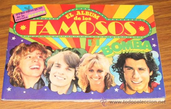 Colecionismo Cadernetas: EL ALBUM DE LOS FAMOSOS