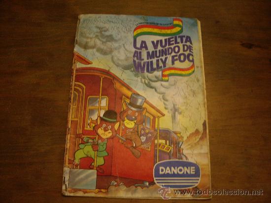 Coleccionismo &Aacute;lbumes: LA VUELTA AL MUNDO DE WILLY FOG , DANONE , LE FALTAN 29 CROMOS ENVIO GRATIS