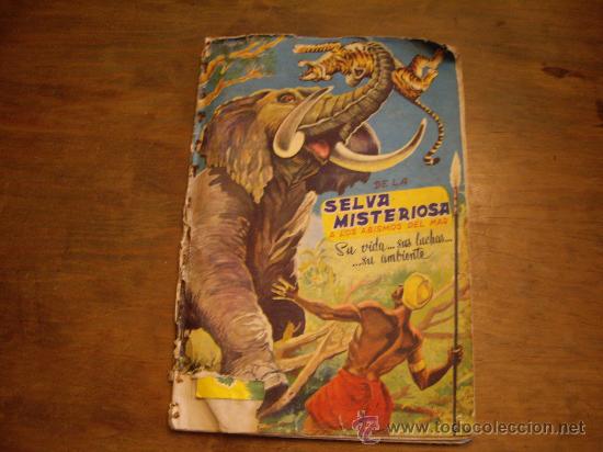 Collectionnisme Albums: ALBUM DE LA SELVA MISTERIOSA A LOS ABISMOS DEL MAR - EDIT. FHER 1957 - ENVIO GRATIS