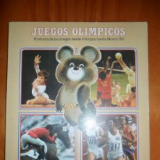 Coleccionismo Álbumes: ALBUM VACÍO JUEGOS OLÍMPICOS MOSCÚ '80 (COLA CAO)