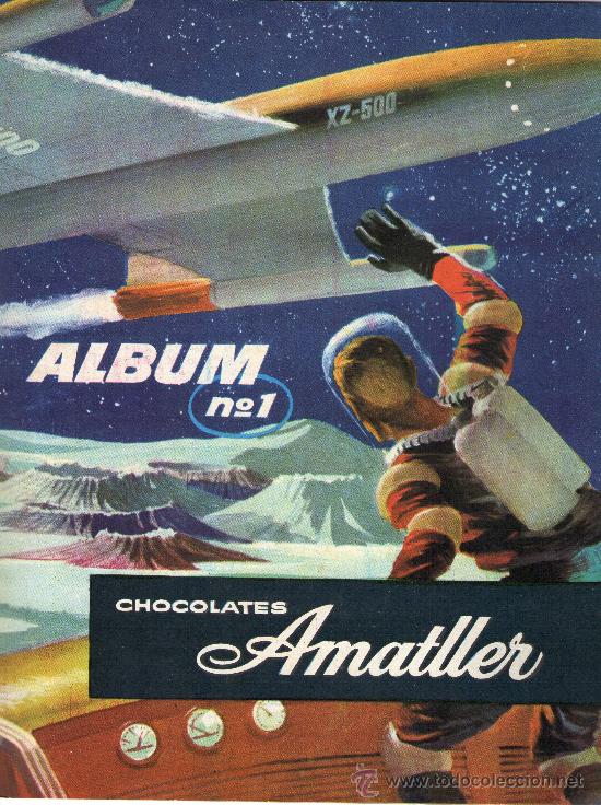 Coleccionismo &Aacute;lbumes: &Aacute;LBUM N&ordm; 1 - CHOCOLATES AMATLLER - VACIO - A&Ntilde;OS 50.