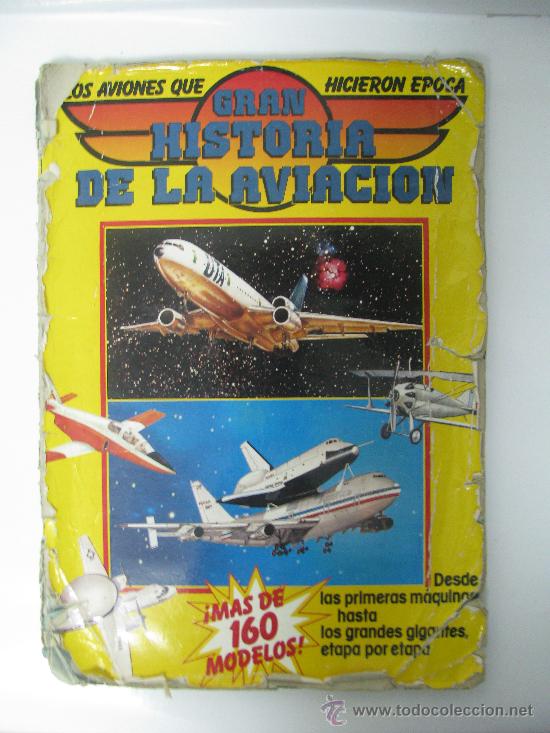 Collectionnisme Albums: ALBUM INCOMPLETO GRAN HIST&Oacute;RIA DE LA VIACI&Oacute;N-1985- FALTAN 3 CROMOS- n&ordm;.134,142,170