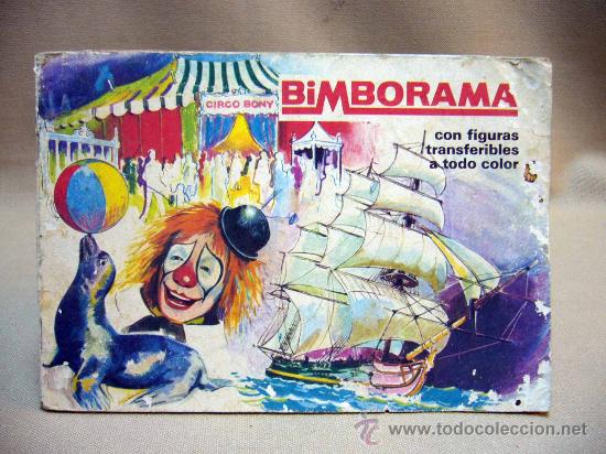 Collectable Incomplete Albums: ALBUM BIMBORAMA, SOLO UN CROMO, 1970s, BIMBO