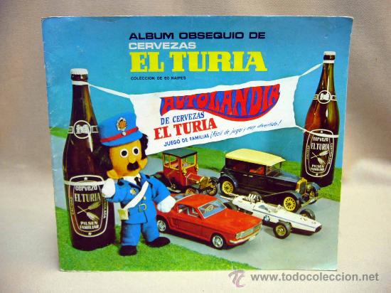 Collectable Incomplete Albums: ALBUM VACIO, OBSEQUIO CERVEZA, EL TURIA, VACIO
