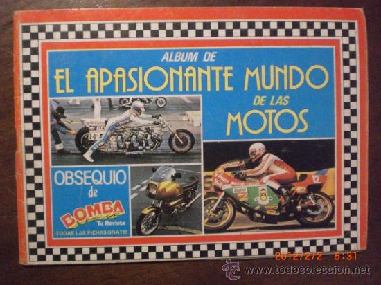Collectionnisme Albums: EL APASIONANTE MUNDO DE LAS MOTOS