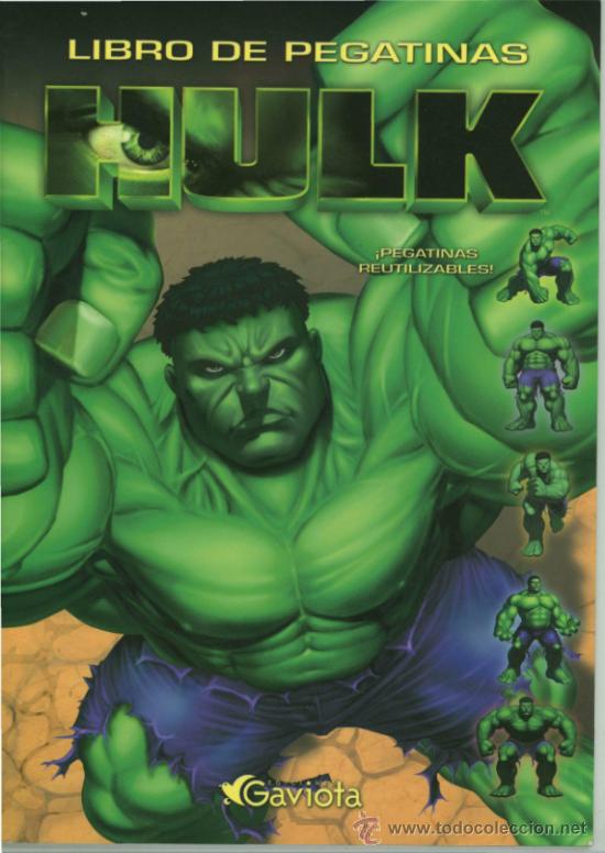 Coleccionismo &aacute;lbumes: LIBRO DE PEGATINAS HULK. - Foto 1