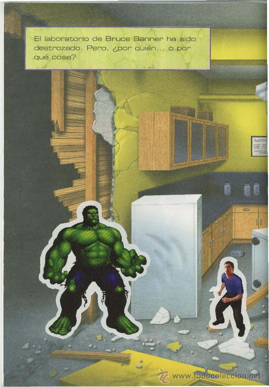Coleccionismo &aacute;lbumes: LIBRO DE PEGATINAS HULK. - Foto 2