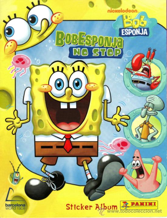 Coleccionismo &aacute;lbumes: BOB ESPONJA. PANINI 2010 (CON 33 CROMOS) - Foto 1