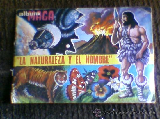 Sammeln Sammelalben: Album cromos La naturaleza y el hombre para sacar cromos tiene 68