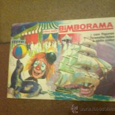 Coleccionismo Álbumes: BIMBORAMA. CON FIGURAS TRANSFERIBLES A TODO COLOR. CIRCO. PIRATAS. CONSEVA ALGUNAS CALCAMONIAS