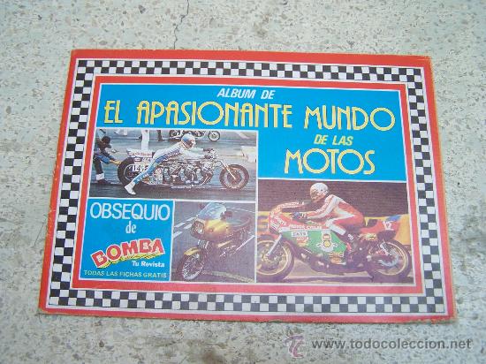 Collectionnisme Albums: El apasionante mundo de las motos. obsequio de Bomba, tu revista