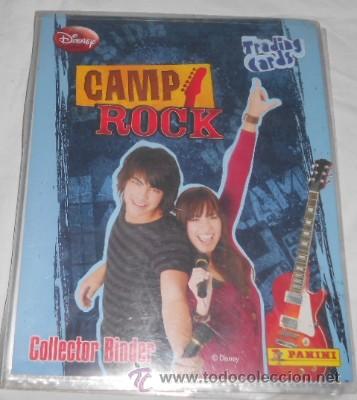 Sammeln Sammelalben: &Aacute;LBUM DE TRADING CARDS CAMP ROCK, DISNEY, DE PANINI