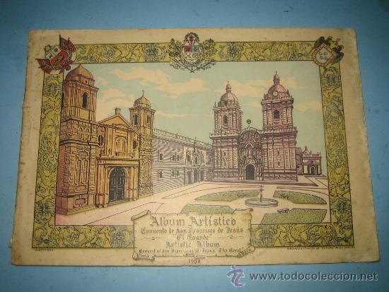 Collectable Incomplete Albums: ALBUM ARTISTICO..CONVENTO SAN FRANCISCO DE JESUS  &rdquo;EL GRANDE&rdquo;  1938