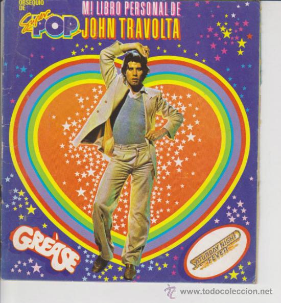 Coleccionismo &aacute;lbumes: Mi libro personal de John Travolta. Vac&iacute;o. - Foto 1
