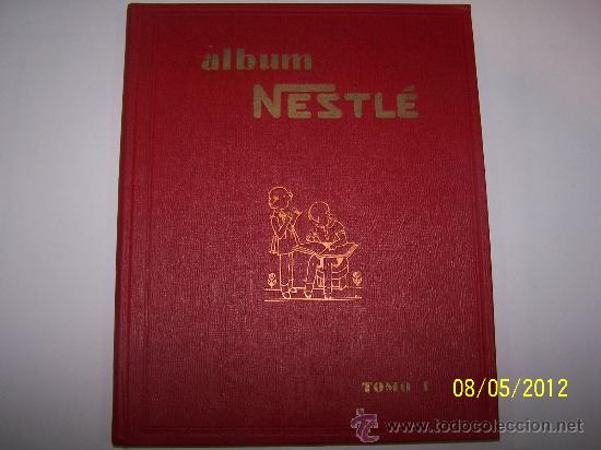 Collezionismo Album: ALBUM  NESTLE TOMO 1 INCOMPLETO  ESTADO COMO NUEVO FALTA 338 CROMOS