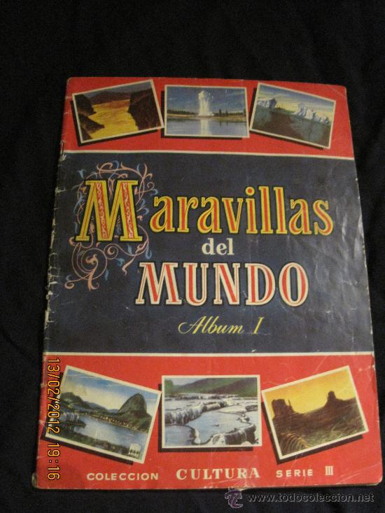 Colecionismo Cadernetas: Maravillas del Mundo-Album I
