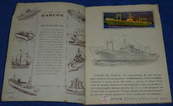 Coleccionismo &aacute;lbumes: Barcos - Colecci&oacute;n Libros Educativos - Foto 2
