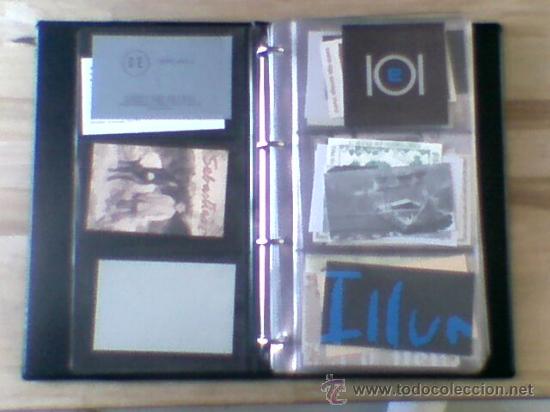 Collezionismo Album: Lote Album archivador con + de 120 tarjeta s comercial es Restaurant es y otros