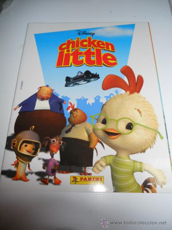 Collectable Incomplete Albums: ALBUM DE CROMOS VACIO CHICKEN LITTLE DISNEY PLANCHA VERSION ESPAÑA PANINI