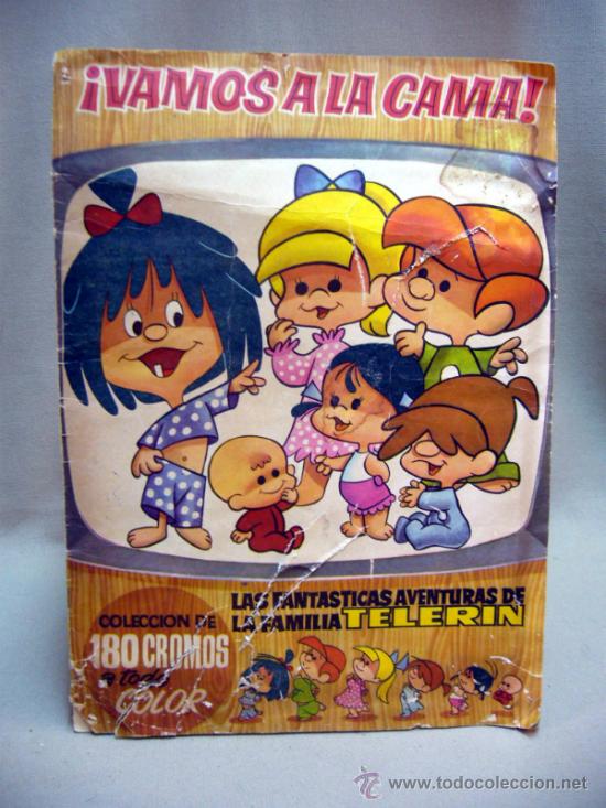 Collectable Incomplete Albums: ALBUM, LAS FANTASTICAS AVENTURAS DE LA FAMILIA TELERIN, FALTAN 25 CROMOS