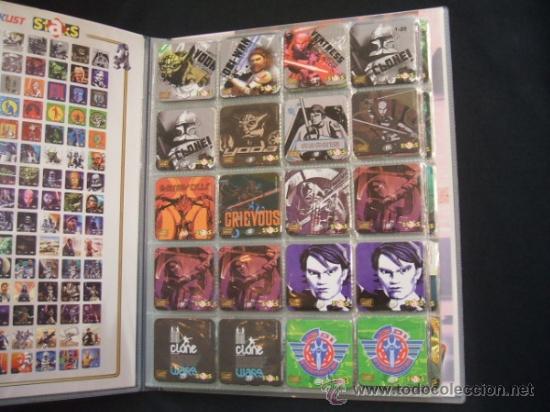 Coleccionismo &aacute;lbumes: THE CLONE WARS - CON 153 STAKS - PANINI - - Foto 2