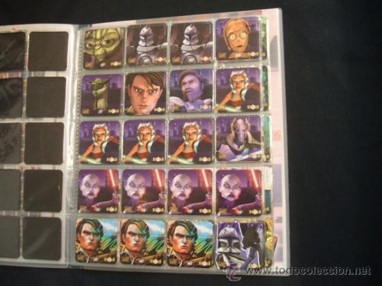 Coleccionismo &aacute;lbumes: THE CLONE WARS - CON 153 STAKS - PANINI - - Foto 4