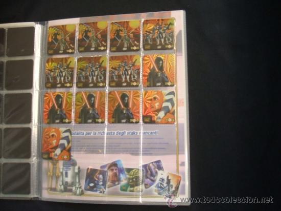 Coleccionismo &aacute;lbumes: THE CLONE WARS - CON 153 STAKS - PANINI - - Foto 9